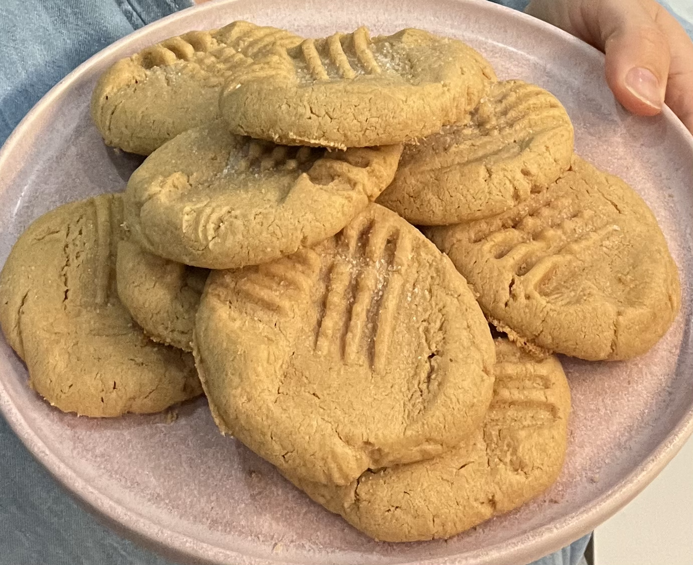 3 Ingredient PB Cookies