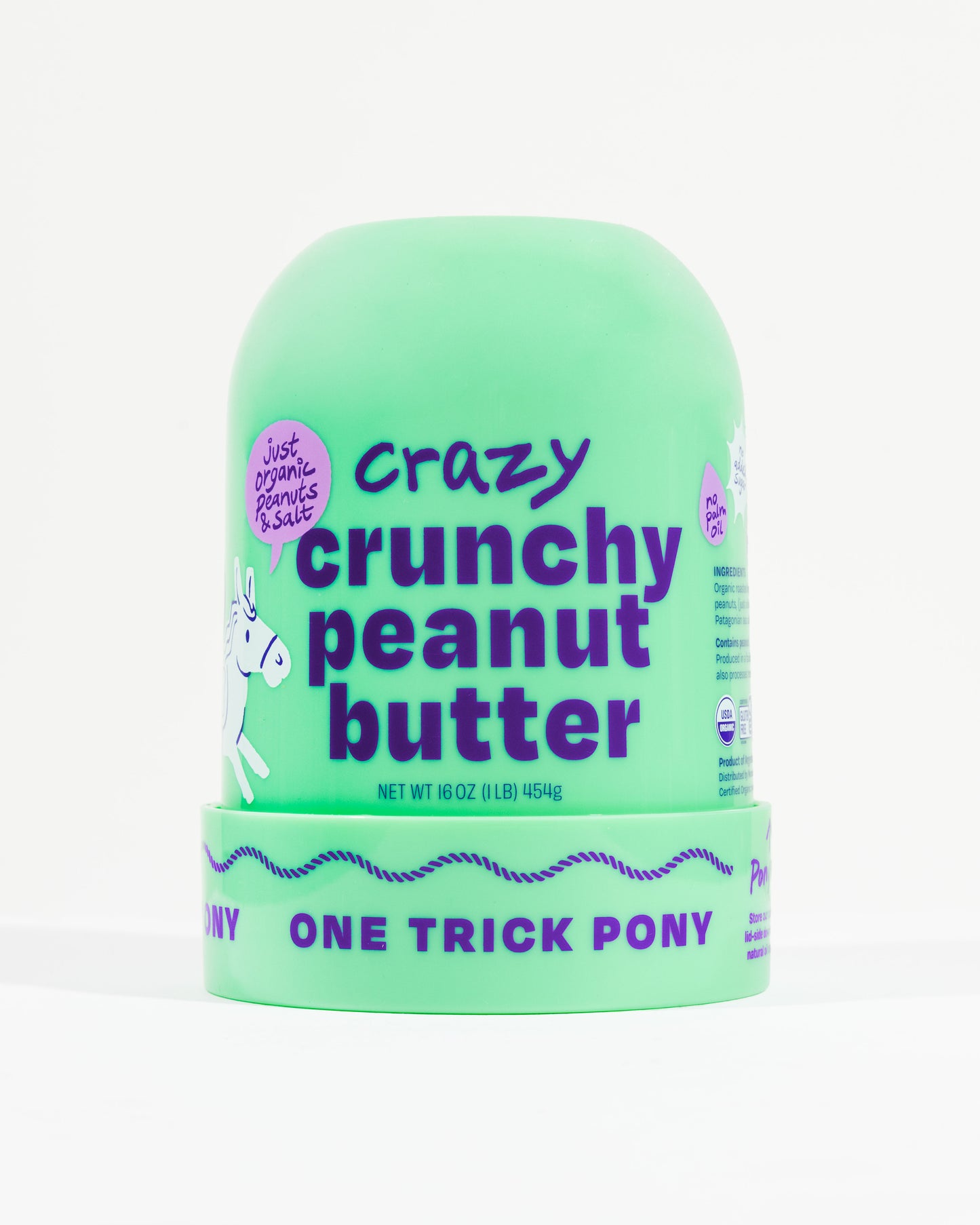 Organic Crazy Crunchy Peanut Butter