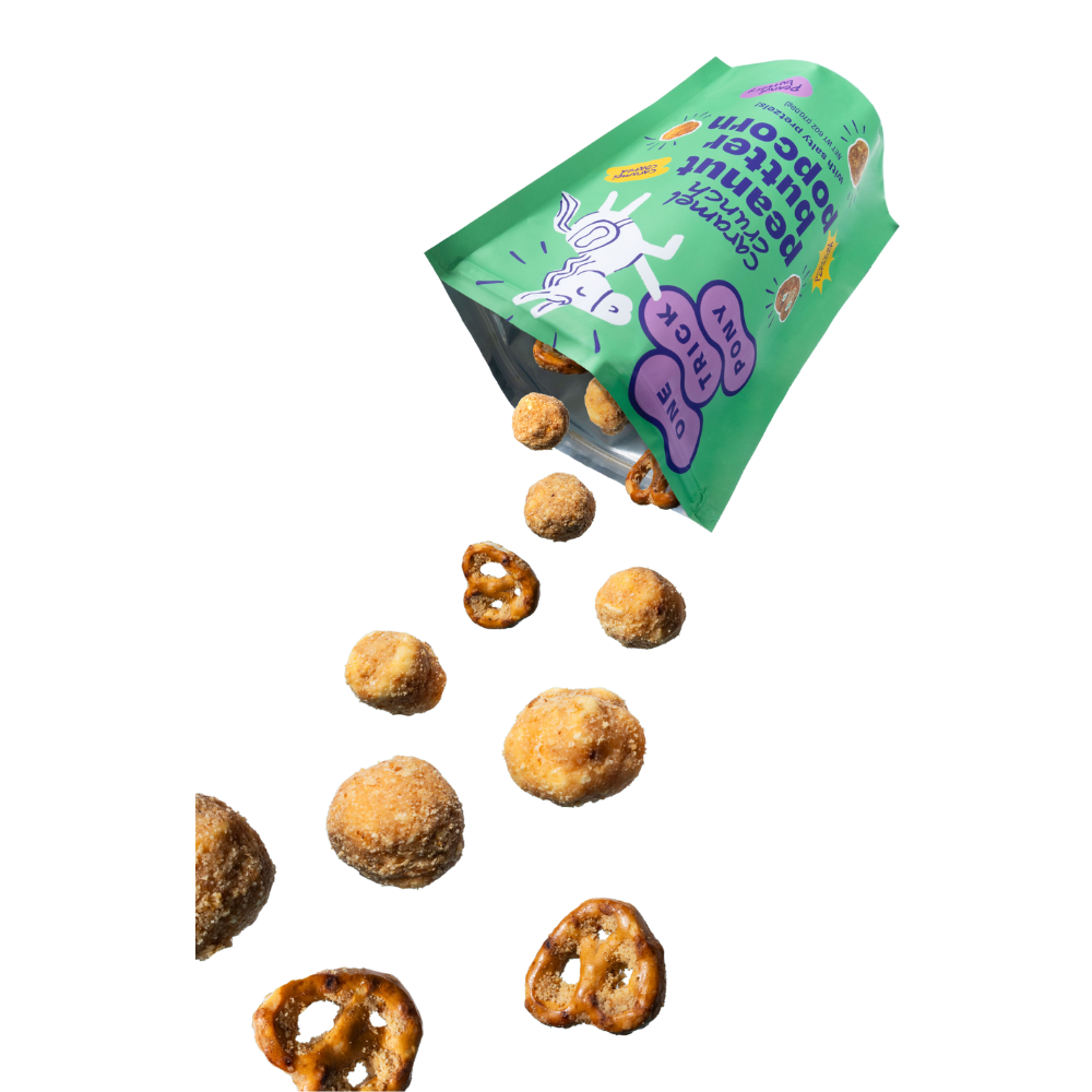 Caramel Crunch Peanut Butter Popcorn